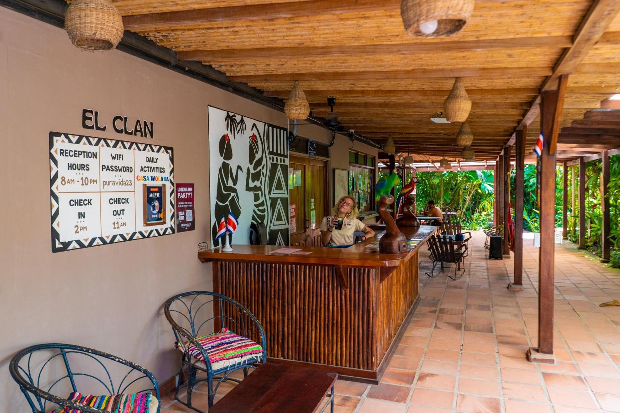 El Clan Hostel Puerto Viejo de Talamanca Dış mekan fotoğraf